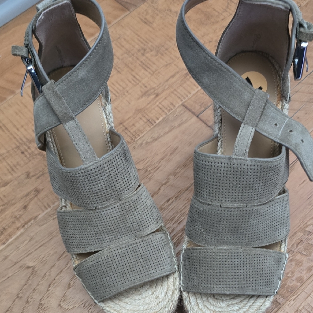 Marc Fisher Olive Espadrille Sandals